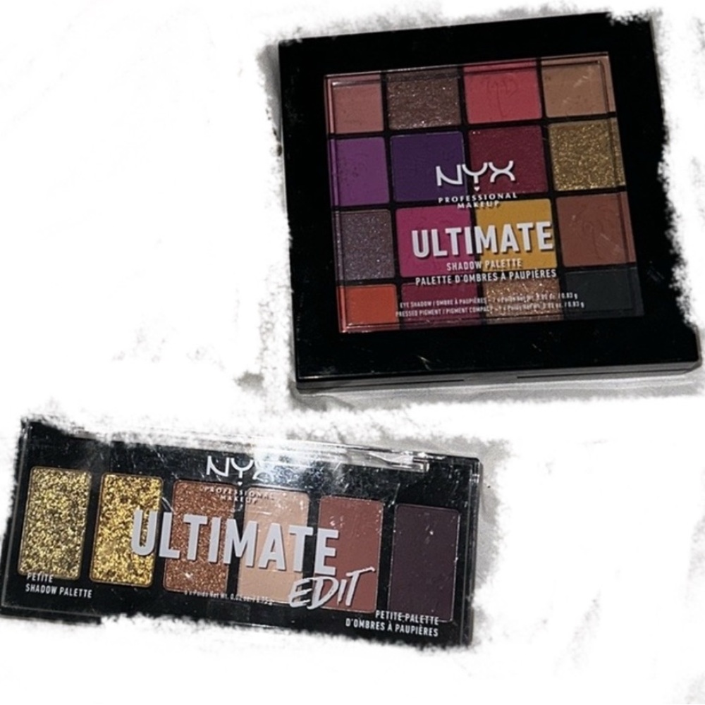 Maybelline & NYX Eyeshadow Palette - Brown Shades sealed